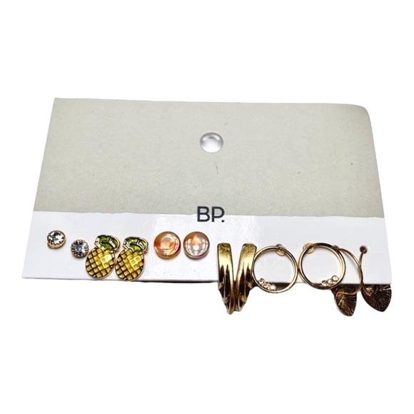 BP Golden Tropical Earring Set - Picture 1 of 7